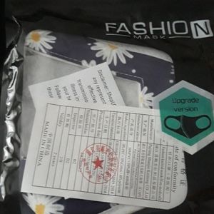 NEW sealed package clear window face mask